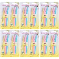 Kit 36 Pcs Navalhas Para Sobrancelhas e Rosto Q Bela Manuela Lash Design