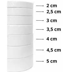 25 mts FAIXA ELÁSTICA PLANA PARA COSTURA DE ROUPAS 2cm/2,5cm/3cm/3,5cm/4cm/4,5cm/5cm/6cm/8cm/10cm