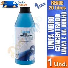 Limpa Vidros Concentrado Klyo Renko 1L Profissional para Vidros e Espelhos
