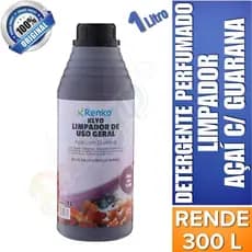 Limpador Perfumado Concentrado 1L Klyo Açaí com Guaraná Renko – Uso Geral Limpeza Perfumada