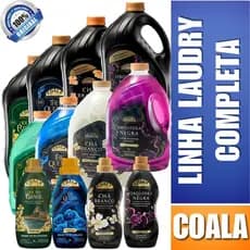 Linha Laundry Coala Lava Roupas 3L e Amaciante Concentrado 1L Escolha Sua Fragrância