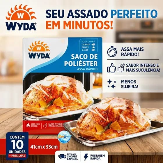 Sacos Assa Rápido Wyda Assado Carne Frango Saco Poliester Kits