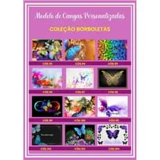 Canga Saida de Praia Personalizada Coleção Borboleta 🦋