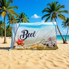 Canga de Praia Atoalhada Personalizada, Pareo Personalizada Atoalhada, Saida de Praia Personalizada Atoalhada
