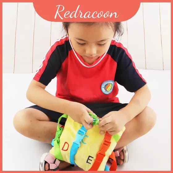 Brinquedo De Aprendizagem De Pelúcia Macio Para Bebê Com Correspondência De Cores E Recursos De Coordenação Handeye