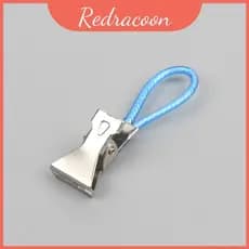 Organizador De Toalha À Prova De Ferrugem Premium Com Clipe De Metal Corda Colorida Para Jardim E Beira Da Piscina