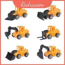 Coleção De Carros De Engenharia Com Design Interativo Para Crianças Pré-Escolares E Crescimento Cognitivo