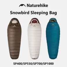 Naturehike Snowbird Series Professional Expedition 650FP Saco De Dormir Para Baixo-SP400/SP550/SP700/SP1000 -