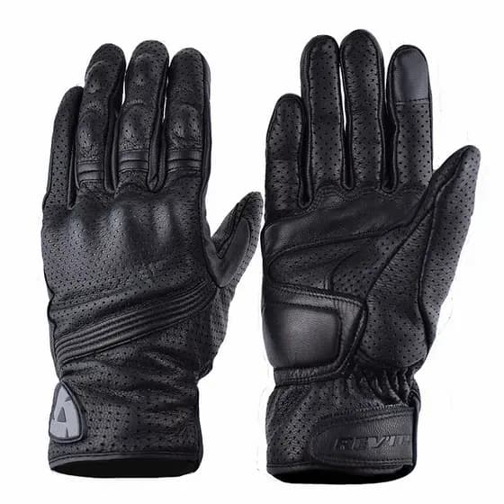 Luvas De Couro REVIT Para Motocicletas REG-80 Motocross Proteção Profissional De Corrida Tela Sensível Ao Toque