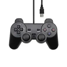 Controle de Jogo Usb Dual Shock Analógico Pc Computador Windows
