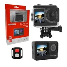 Câmera e Filmadora Tomate MT-1090 – 4K Ultra HD com Controle Remoto e Acessórios