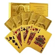 Baralho Luxo Dourado – Estilo Premium