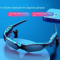 Óculos De Sol Bluetooth Portáteis Esportivos Sem Fio Fones De Ouvido V4 Para Android E iPhone