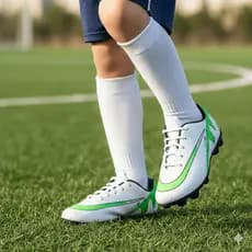 Chuteira Infantil Unissex Menino Menina de Campo Linda Moderna Resistente Confortável Macia Leve