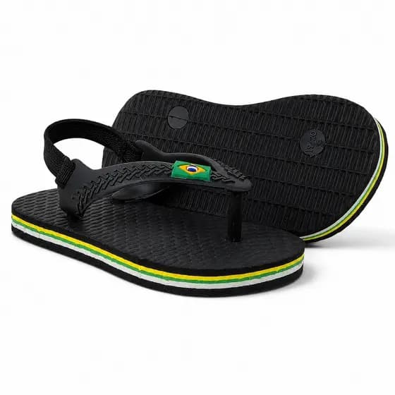 Sandália Infantil Velcro Macio Leve Pronta Entrega Colorida