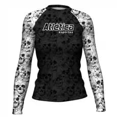 Rash Guard Skull Feminina Atlética Esportes