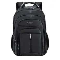 Mochila Grande C/Cadeado Cabo de Aco Impermeável Faculdade Executivo Reforçada Notebook Cadeado 8109