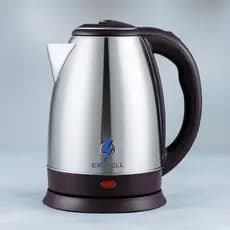 Chaleira Elétrica de Aço Inox 1.8L Ferve Água Rápido com luz 110V ou 220v