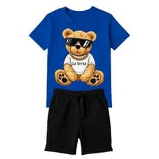 Conjunto Infantil e Juvenil Menino Masculino 2 ao 12