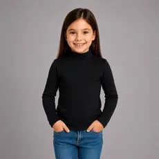 Roupa de Frio Infantil Menino Menina Manga Longa Dia a Dia Para Criança