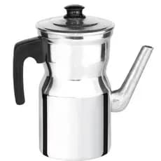 Cafeteira Bule Para Café Leite Chá Em Alumínio 2 Litros