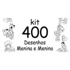 Desenho para Colorir100/200/400/600/1000 unidades Menina e Menino Adulto Bíblico 2 Por Folha