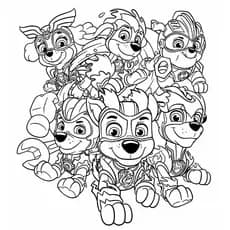 100 Desenhos Patrulha Canina para Colorir Desenhos Infantil