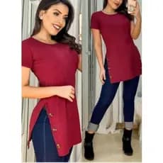 Vest Legging Feminina Tecido Canelado com Elastano