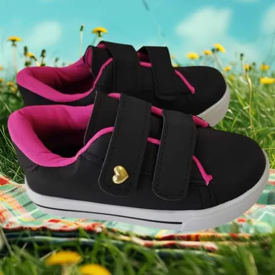 Tênis Infantil Menina Casual Lançamento