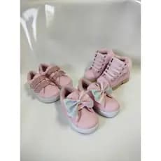 Combo 3 Pares Infantil GLLITER Confortável Antiderrapante Moda Infantil Estiloso Casual