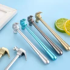 Nova Caneta Criativa Em Forma De Martelo Gel 0,5mm Prêmio De Papelaria Divertida Para Estudantes
