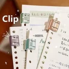 Novo Clip Grampeador Manual Do Livro De Teste Papel De Exame Fixo De Armazenamento EscritóRio Multifuncional