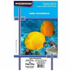 Papel Fotográfico Dupla Face 120g A4 Masterprint 50Fls