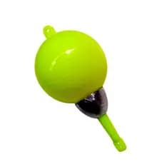 Boia Para Pesca De Robalo Lizard Cascavel 38g - Com Chocalho - VERDE LIMÃO
