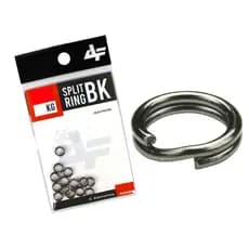 Split Ring Black Nickel N° 3 - Albatroz Fishing - 16 pçs