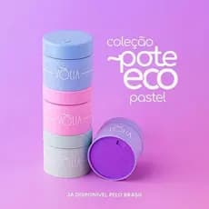 KIT COM 2 Pote Eco Duo Pastel 30g - Vólia COR SORTIDA