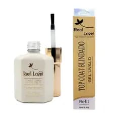 Top Coat Blindado Linha Light 15ml  - Real Love