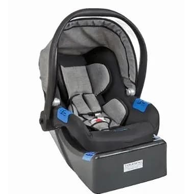Bebê Conforto Touring Gray Com Base  Burigotto
