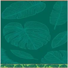Toalha De Praia Piscina 100% Algodão 78x150cm Folhas Appel