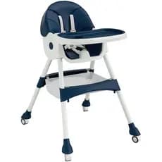 Cadeira De Alimentação Azul Reclinável e Dobravel Zippy Toys