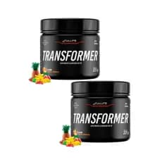 2X Pré Treino Transformer Beta Alanina Arginina Taurina 225g