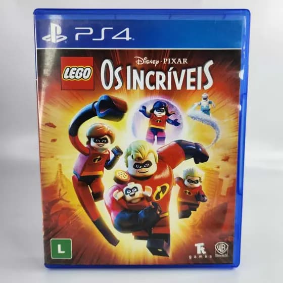 Lego Os Incríveis Ps4 Em Português Mídia Física Seminovo
