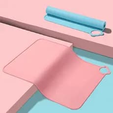Talheres do Bebê Tapete Silicone Infantil de Mesa Introdução Alimentar Bebê Alimentação Comida 30x40cm