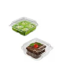 200 Embalagens Para Doce Brigadeiro Bolo de Pote Quadrada PF 641