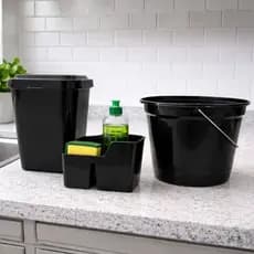 Kit pia multiuso + balde 7litros - Organização e limpeza no dia a dia