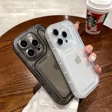 Transparente airbag anti drop celular Capinha Capa Para IPhone 11 14 13 12 Pro Max XR X XS 7 8 Plus iPhone case