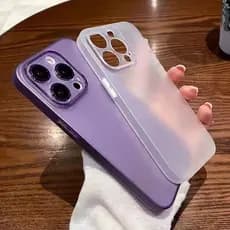 Capa Minimalista Ultra Fina Transparente Capinha Capa Para iPhone 15 14 13 12 11 Pro Max XR XS 7 8 14 15 Plus