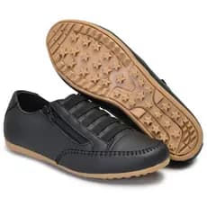 Tênis Feminino Sapato Mocassim Mocatenis Confortável Ziper
