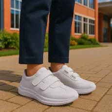 Tênis Com Velcro Calce Fácil Menino Menina Fácil Para Calçar Confortavel Macio Leve Escolar Infantil