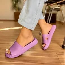 Chinelo Slide Nuvem Feminino Super Confortável Mega Promoção Oficial 33 ao 40